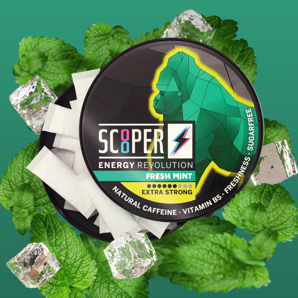 SCOOPER Energy Fresh Mint (8+2 ajándék)