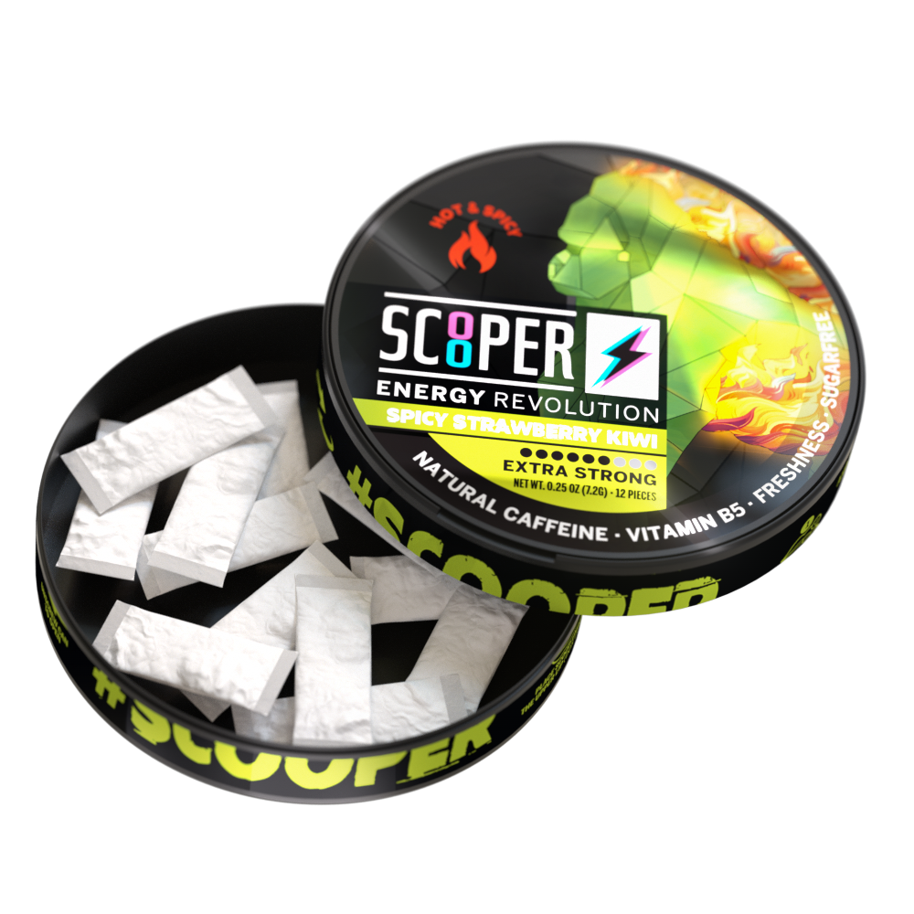 SCOOPER Energy Spicy Strawberry Kiwi (2 doboz)