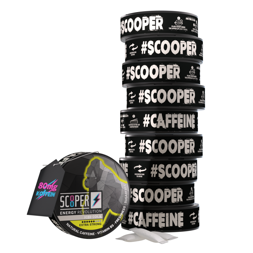 SCOOPER Energy Iced Cola (8+2 ajándék)