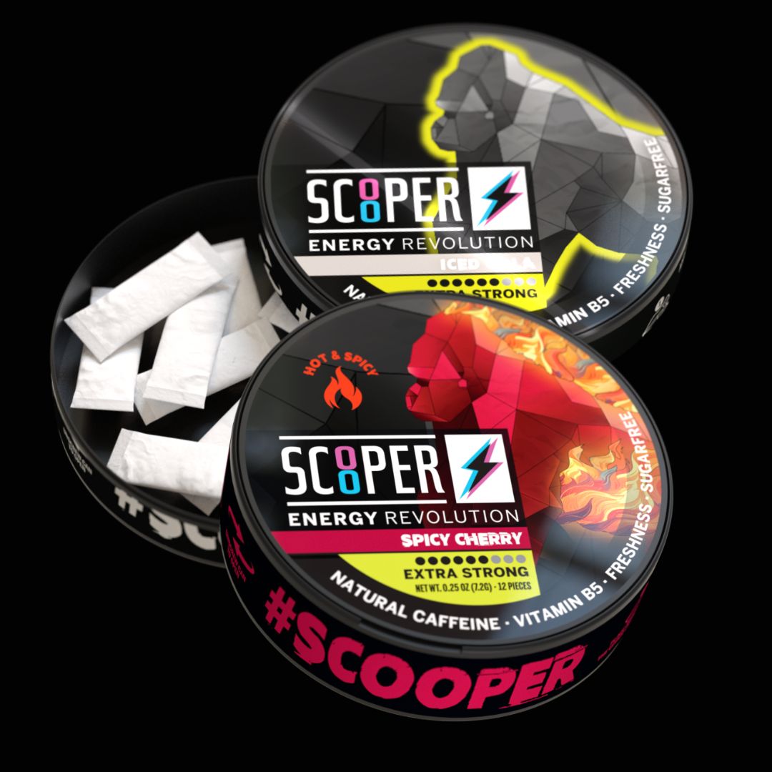 SCOOPER Energy Cola - Spicy Cherry