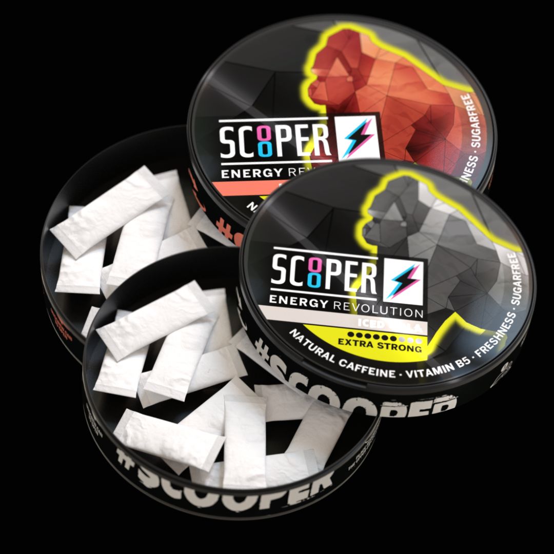 SCOOPER Energy Cola - Peach
