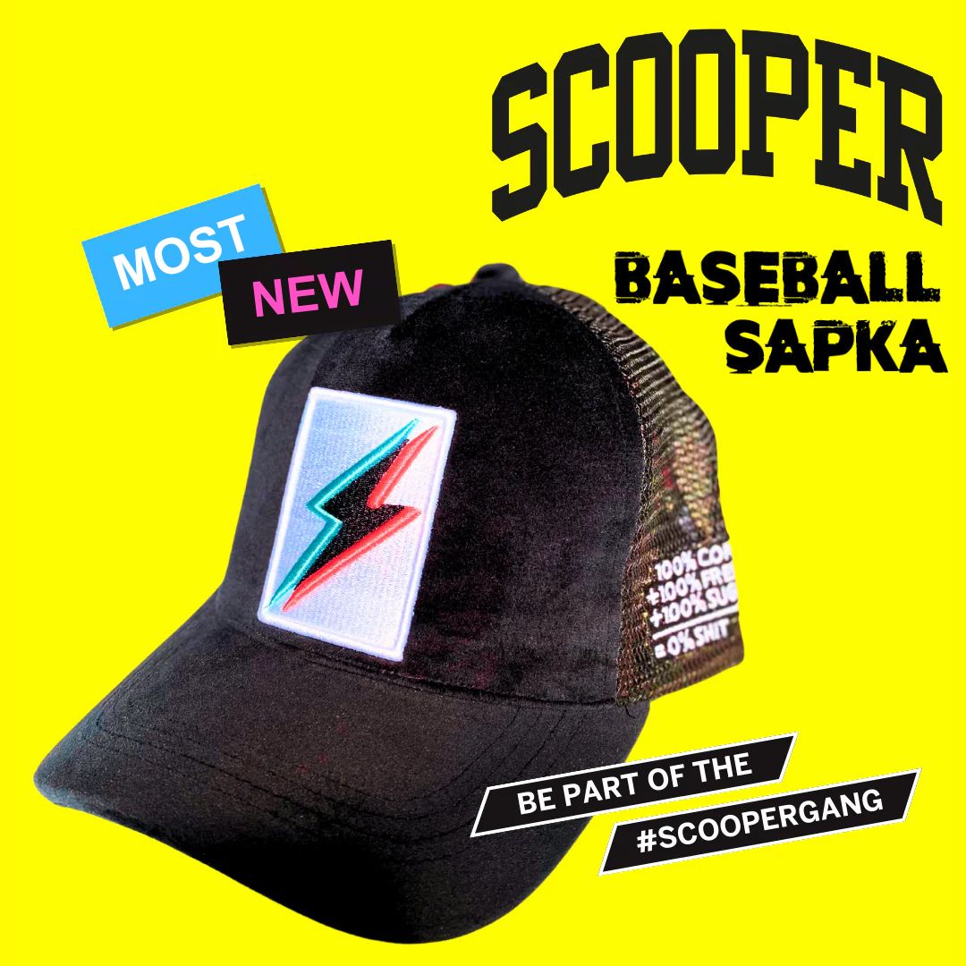 SCOOPER BASEBALL SAPKA