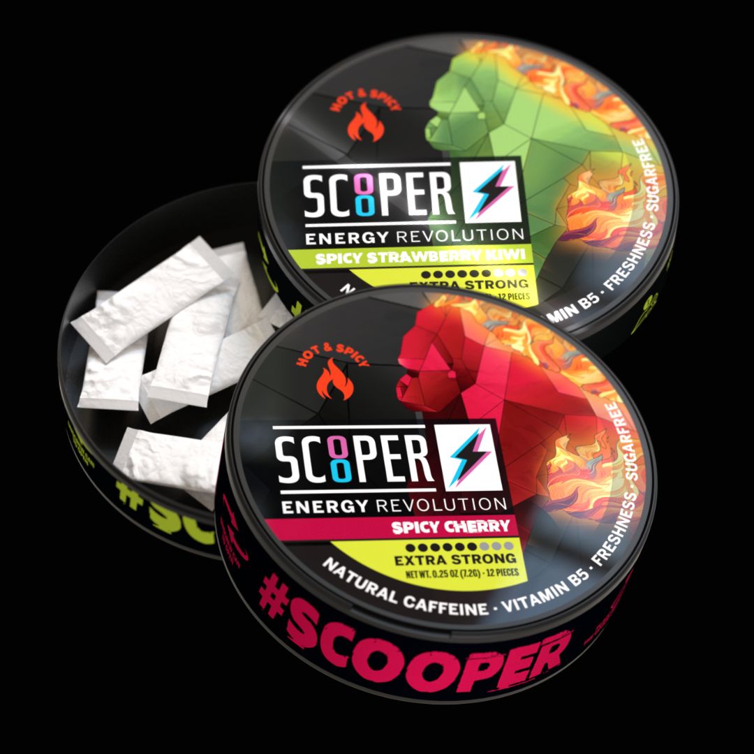 SCOOPER Energy Spicy Strawberry Kiwi - Spicy Cherry