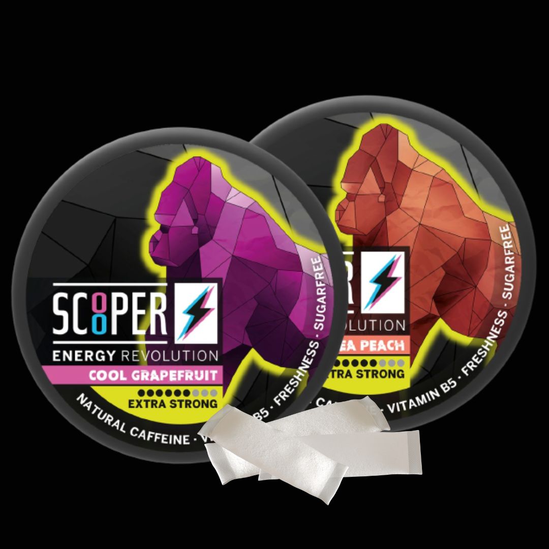 SCOOPER Energy Peach - Grapefruit