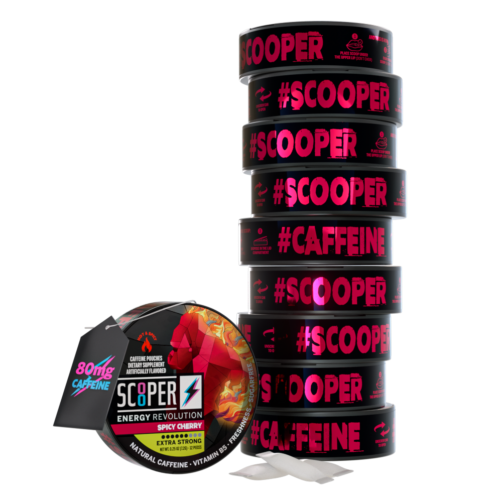 SCOOPER Energy Spicy Cherry  (8+2 ajándék)