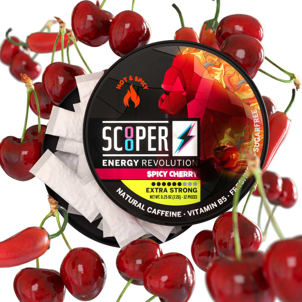 SCOOPER Energy Cola - Spicy Cherry