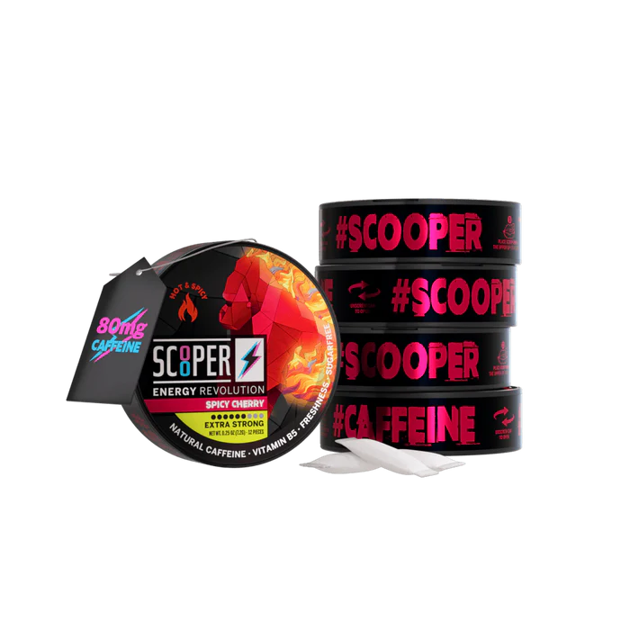 SCOOPER Energy Spicy Cherry  (4doboz)