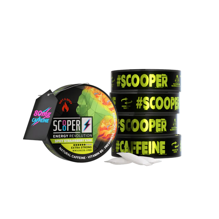 SCOOPER Energy Spicy Strawberry Kiwi (4 doboz)
