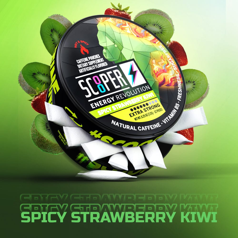 SCOOPER Energy Spicy Strawberry Kiwi (2 doboz)